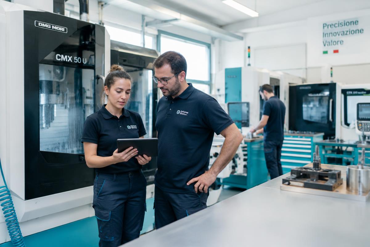 Il settore manifattura e industria al lavoro