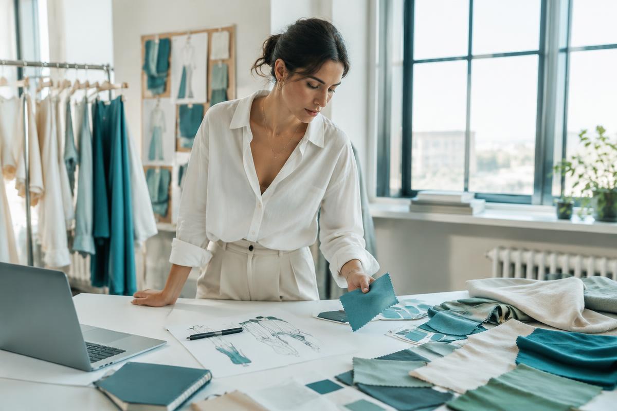 Il settore moda e design al lavoro